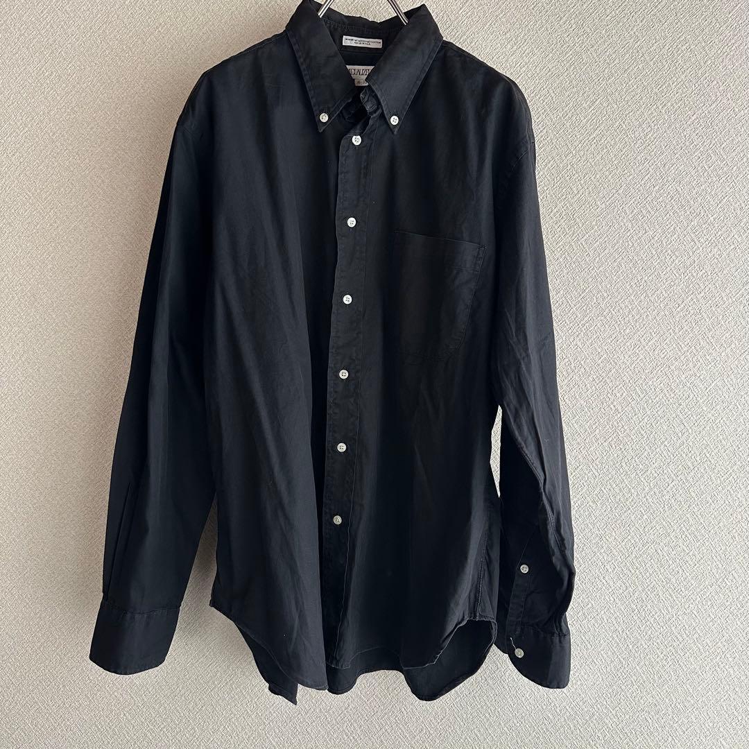 INDIVIDUALIZED SHIRTS 黒 ボタンダウンシャツ 16-33 - メルカリ