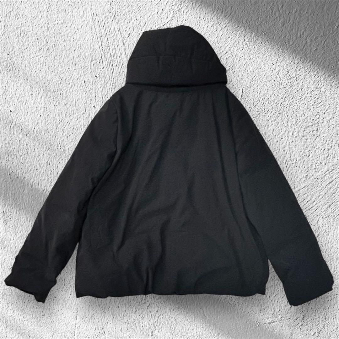 ホワイトダック 《UNTITLED》ダウンジャケット(46）黒 大きいサイズ