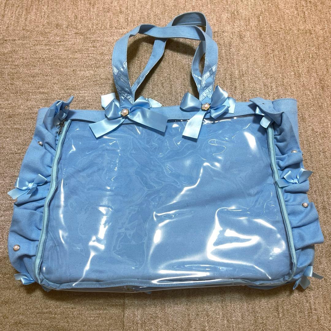 ザッカマート A3 痛バ 痛バッグ サックスブルー 水色 - メルカリ