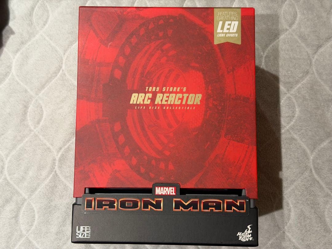 ホットトイズ アークリアクター アイアンマン アイアンマン」アーク・リアクターが実物大スケールで忠実に立体化
