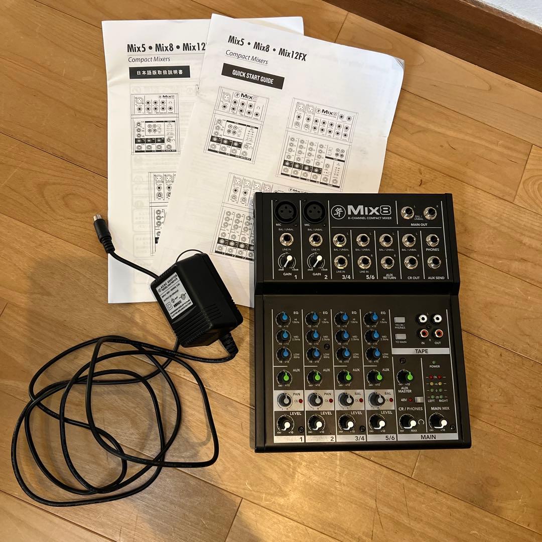 配信機器・PA機器・レコーディング機器 MACKIE Mix8 9999-16151-2__86318.1528302163