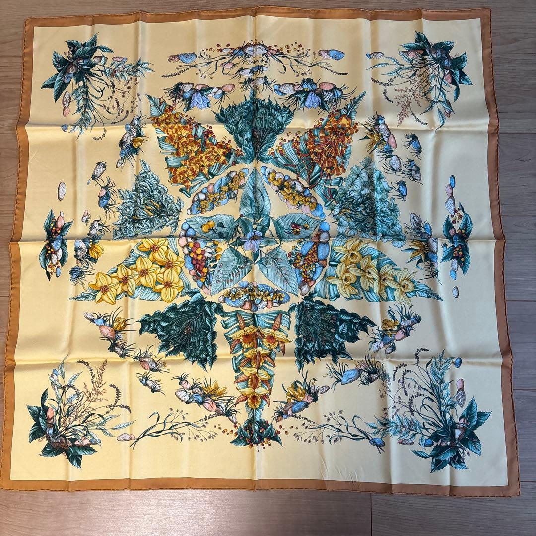 エルメススカーフカレ90ピタゴラスベージュ系 エルメス スカーフ カレ90 JUMPING ベージュ SILK100% | 東京銀座の