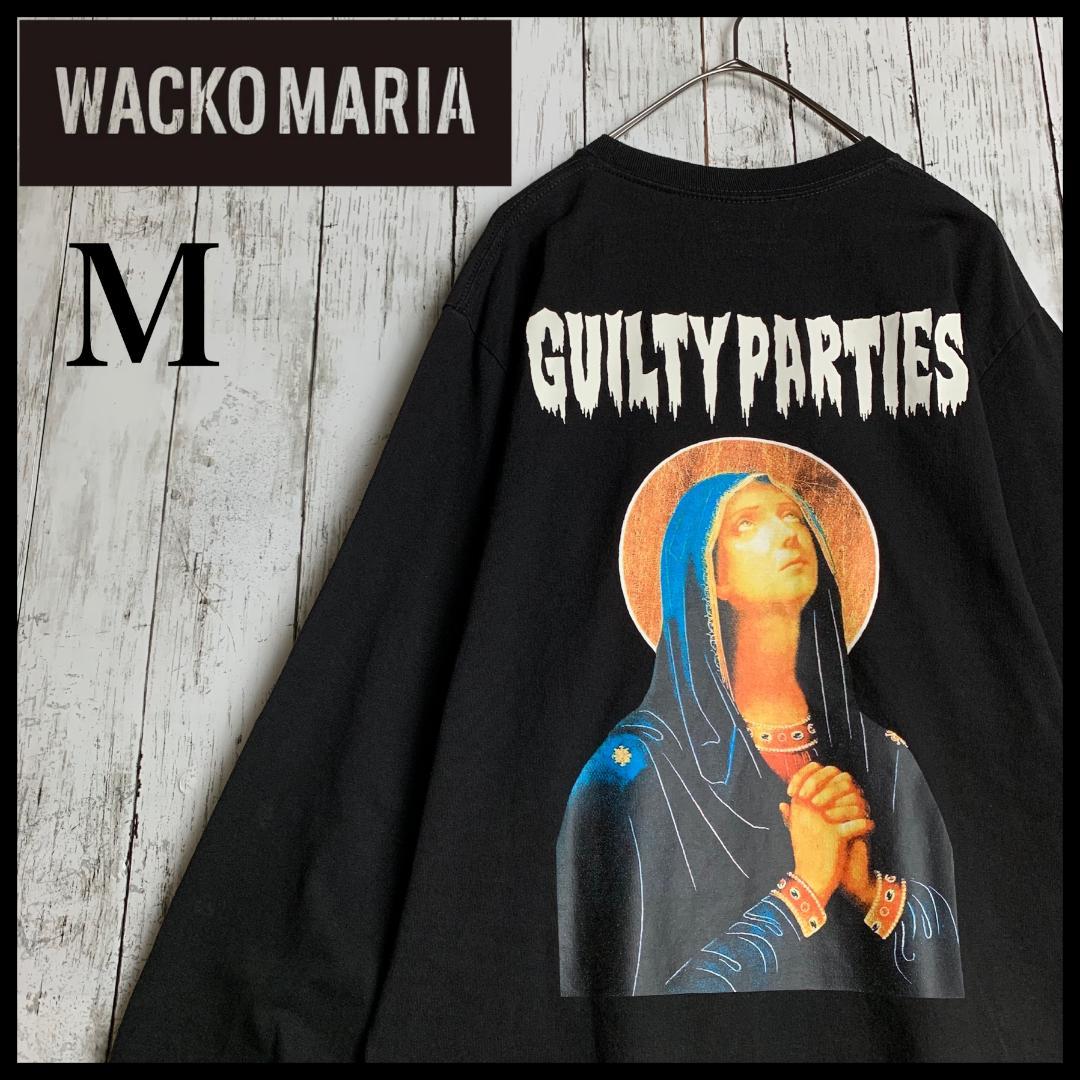 【即完売・激レア】ワコマリア☆ビッグバックマリアロゴ入り入手困難ロンT2869. 即完売・激レア】ワコマリア☆ビッグバックマリアロゴ入り入手困難ロン