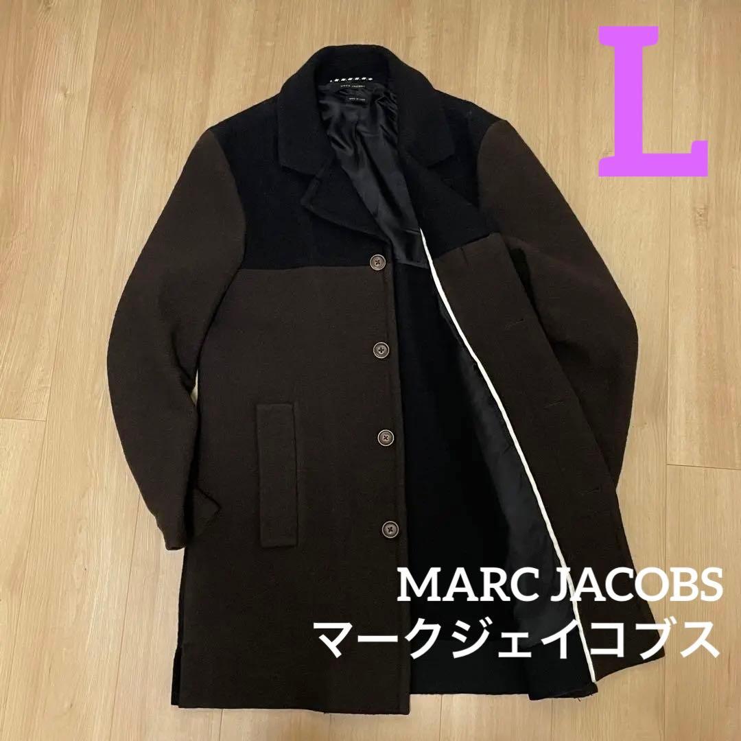 【美品】マークジェイコブス　チェスターコート　ダークブラウン ブラック 楽天市場】marc jacobs コート（レディースファッション）の通販
