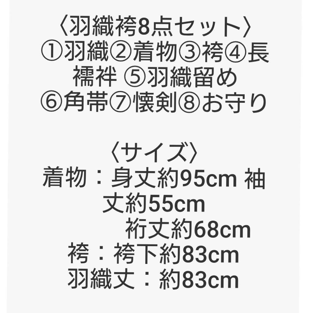 男児着物袴セット 小学生　卒業式　140~160