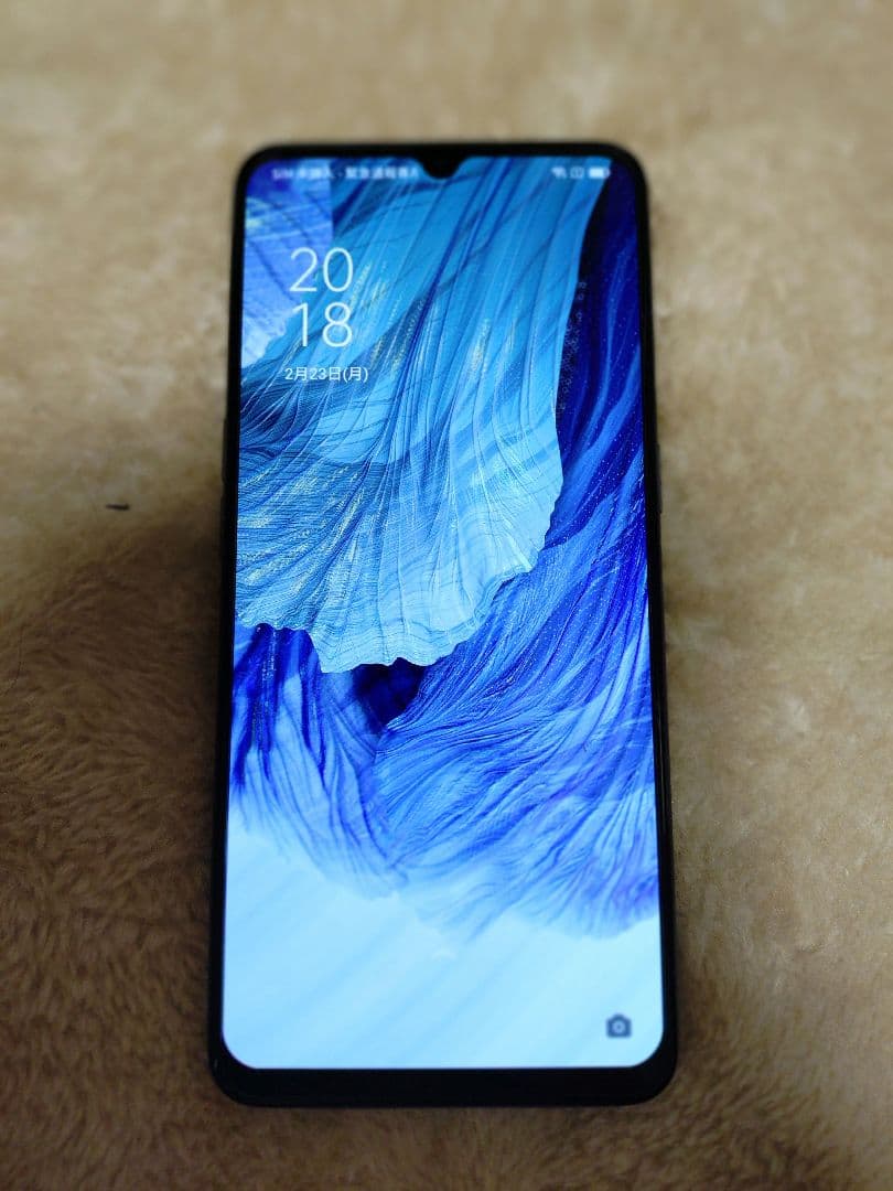 中古動作確認済み】OPPO A73 本体 ネイビー64GB - メルカリ