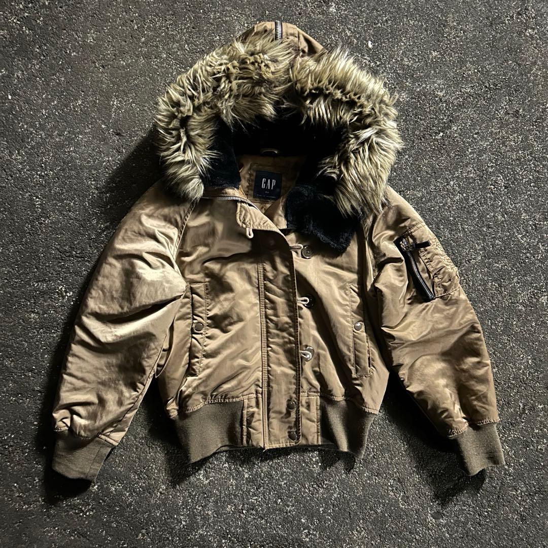 old gap N-2B flight jacket ファージャケット ギャップ - メルカリ