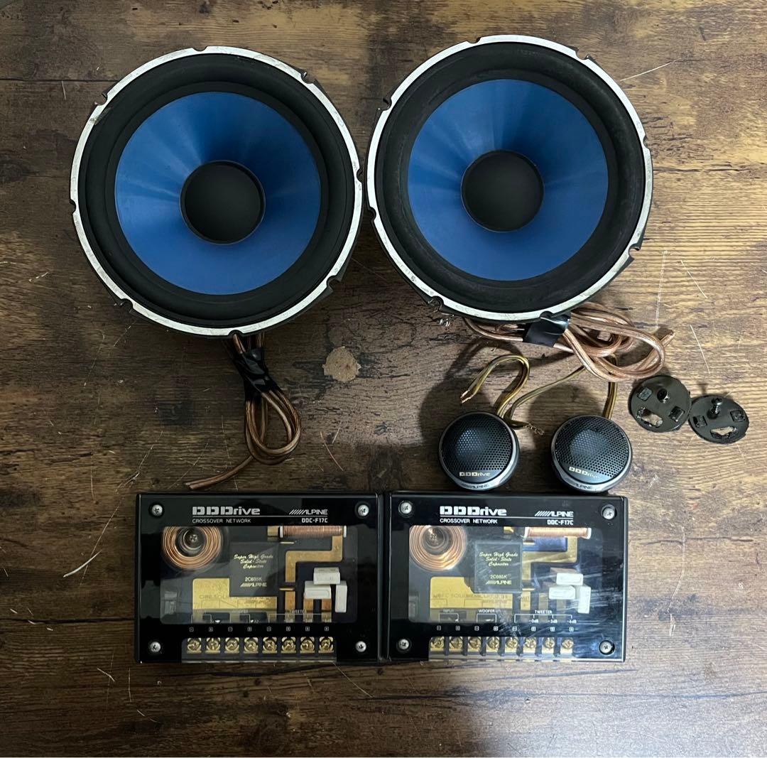 ALPINE スピーカー DDC-F17C 中古 動作確認済 - メルカリ