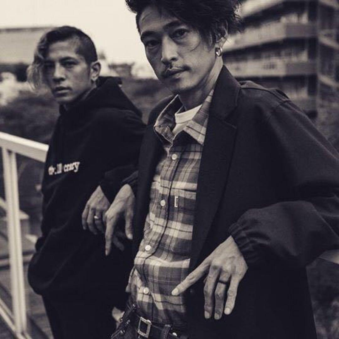 COOTIE チェック柄ネルシャツ 長袖 窪塚洋介 - メルカリ