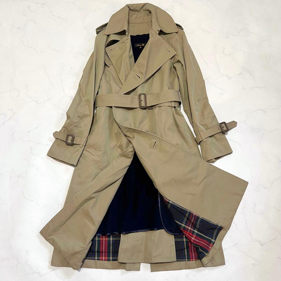 ア*リ様 極美品　Drawerドゥロワー 2wayトレンチコート　ライナー　チェ Drawer / ドゥロワー | ウールライナー付きトレンチコート | 26
