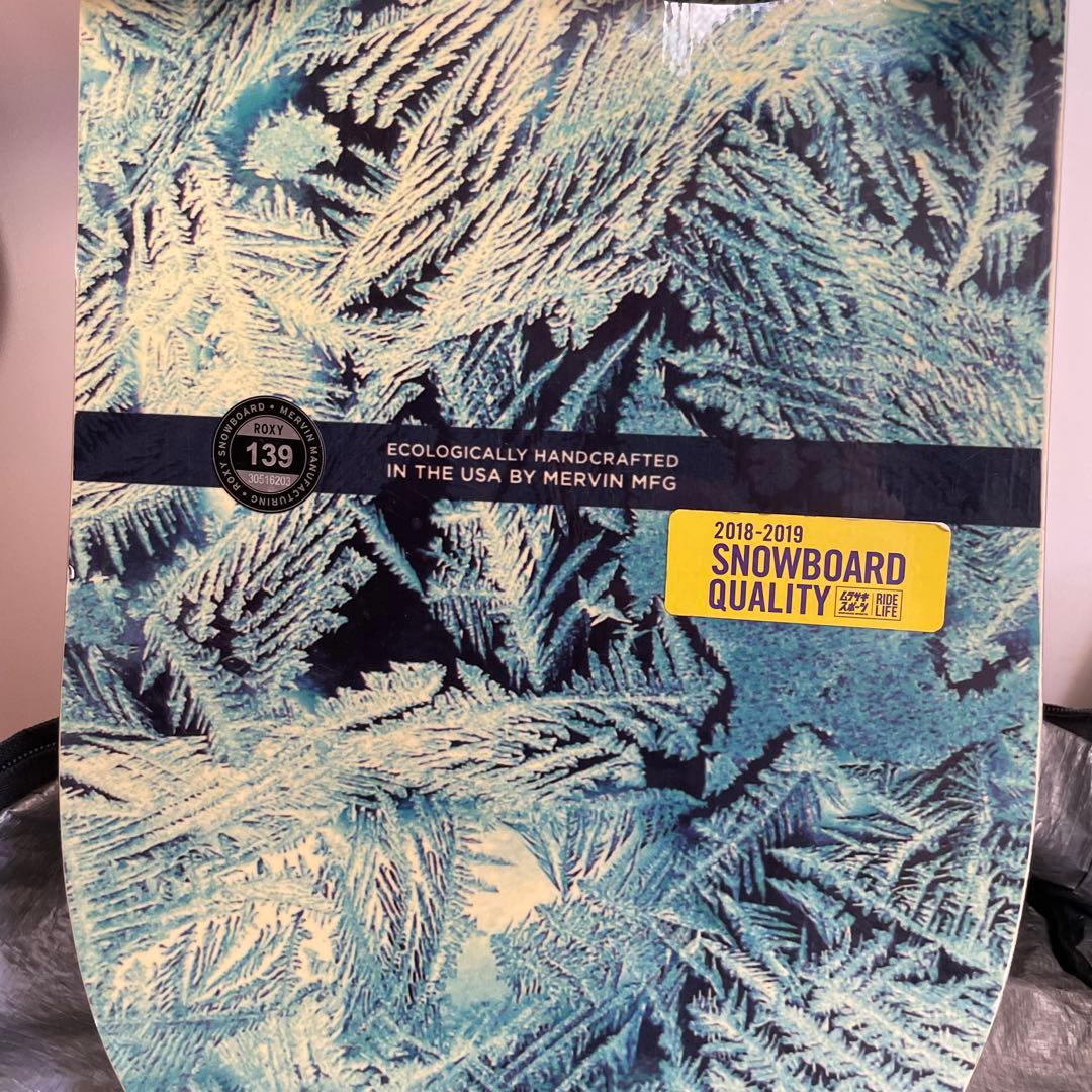 ロキシー アリー スノーボード 18-19モデル 139cm ヘッドのバイン