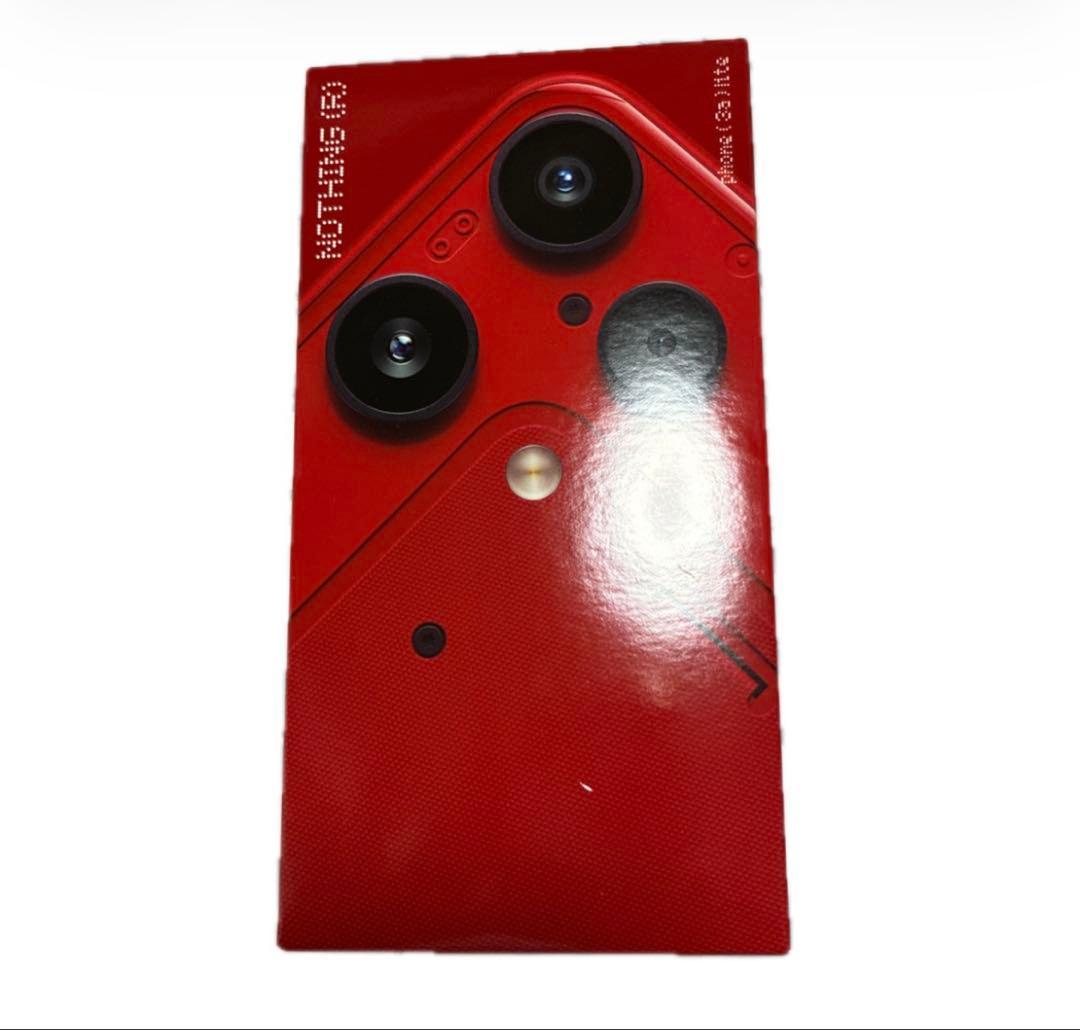 新品、未開封　nothing Phone (3a) Lite レッド 楽天 楽天市場】【新登場】 Nothing Phone (3a) Lite 端末本体のみ(機種変更