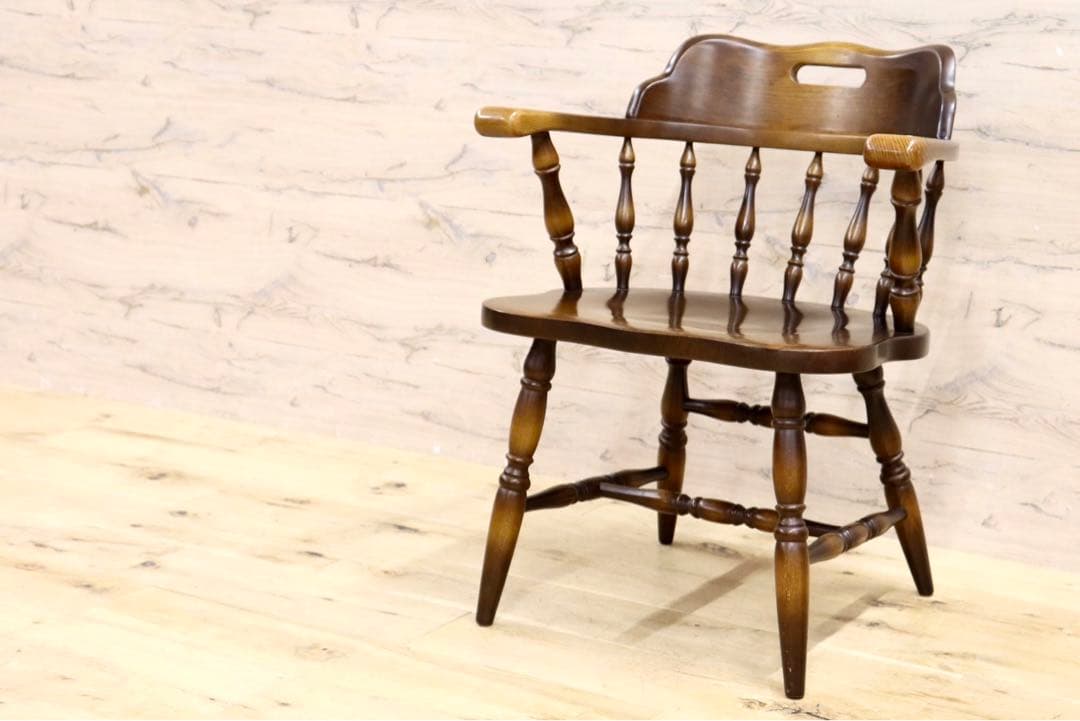 GMIK227D○飛騨産業 / HIDA キツツキ 穂高 アームチェア ダイニン