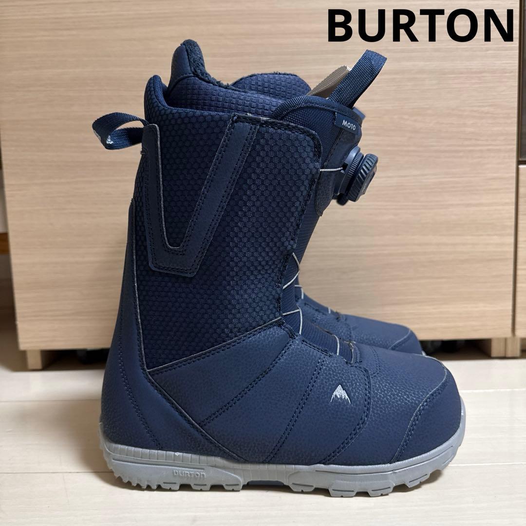 【Burton】Moto Wide BOA スノーボードブーツ BLUE 25㎝ Men's Burton Moto BOA® Snowboard Boots | Burton.com Winter 2025 US
