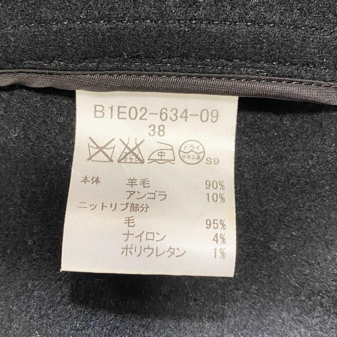 美品　BURBERRY LONDON ダッフルコート　アンゴラ　ウール　ショール