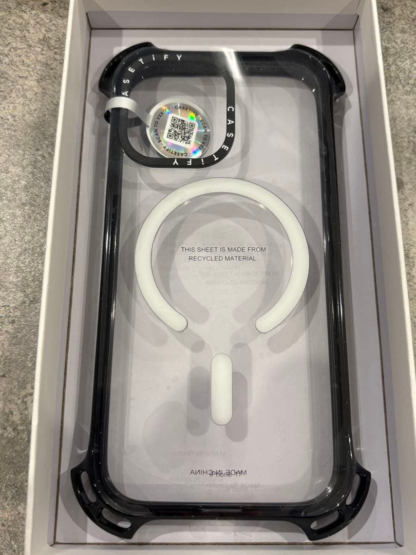 【新品】CASETiFY バウンス iPhone17ケース 耐衝撃 クリアケース