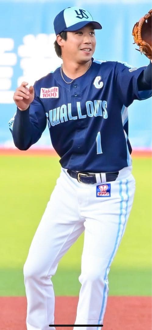 山田哲人 ハイクオリティユニホーム Lサイズ ヤクルト スワローズ