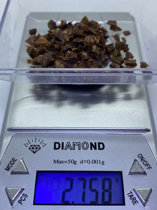 香木　六国五味　伽羅 刻み 2.758g  お香聞香 香道 伽羅沈香白檀 香道具