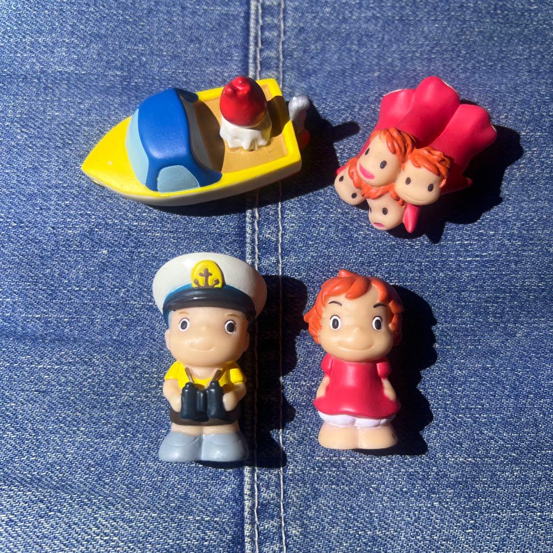 SALE⭐︎廃盤品 ジブリ指人形(崖の上のポニョ4点セット) - メルカリ