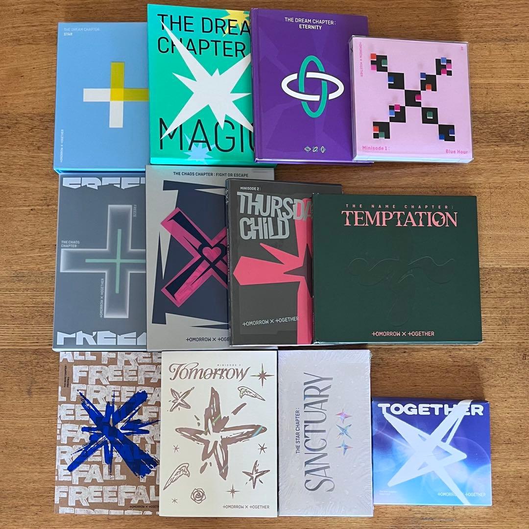 アルバム ミニアルバム CD 全12枚セット まとめ売り TXT - メルカリ