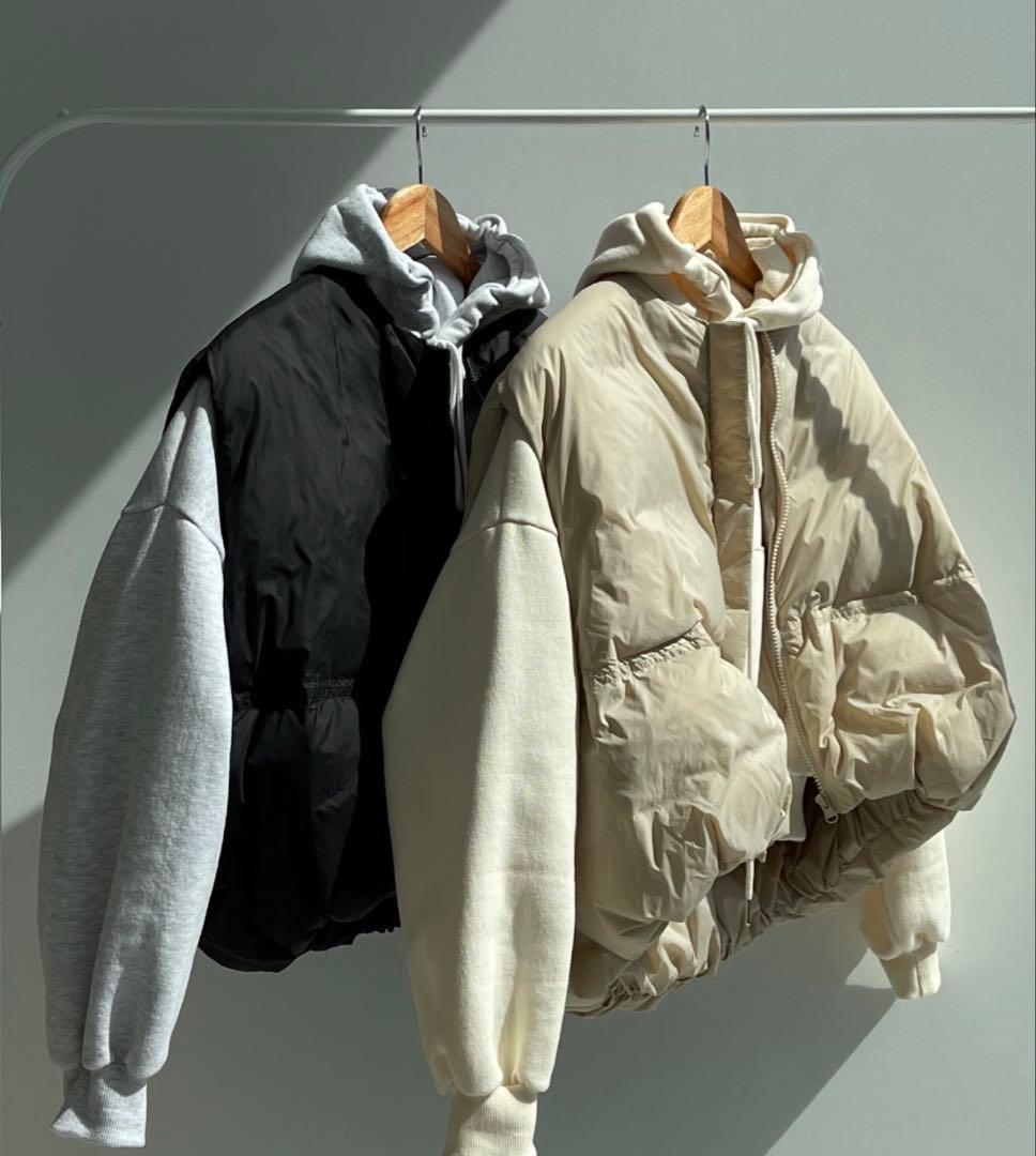 ブラックwee9s egg down vest / エッグショートダウンベスト - メルカリ