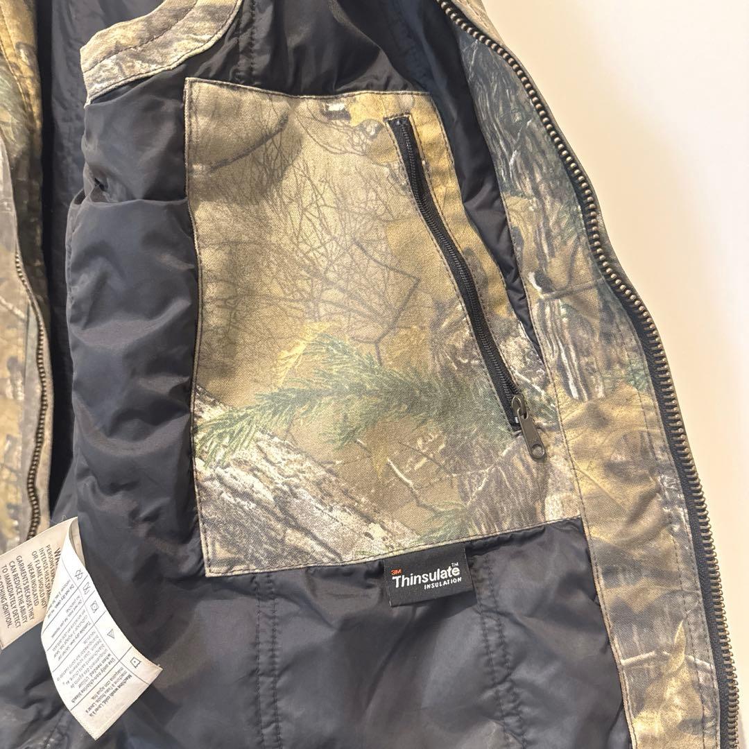 美品 カーハート carhartt リアル ツリー REALTREE ベスト - メルカリ