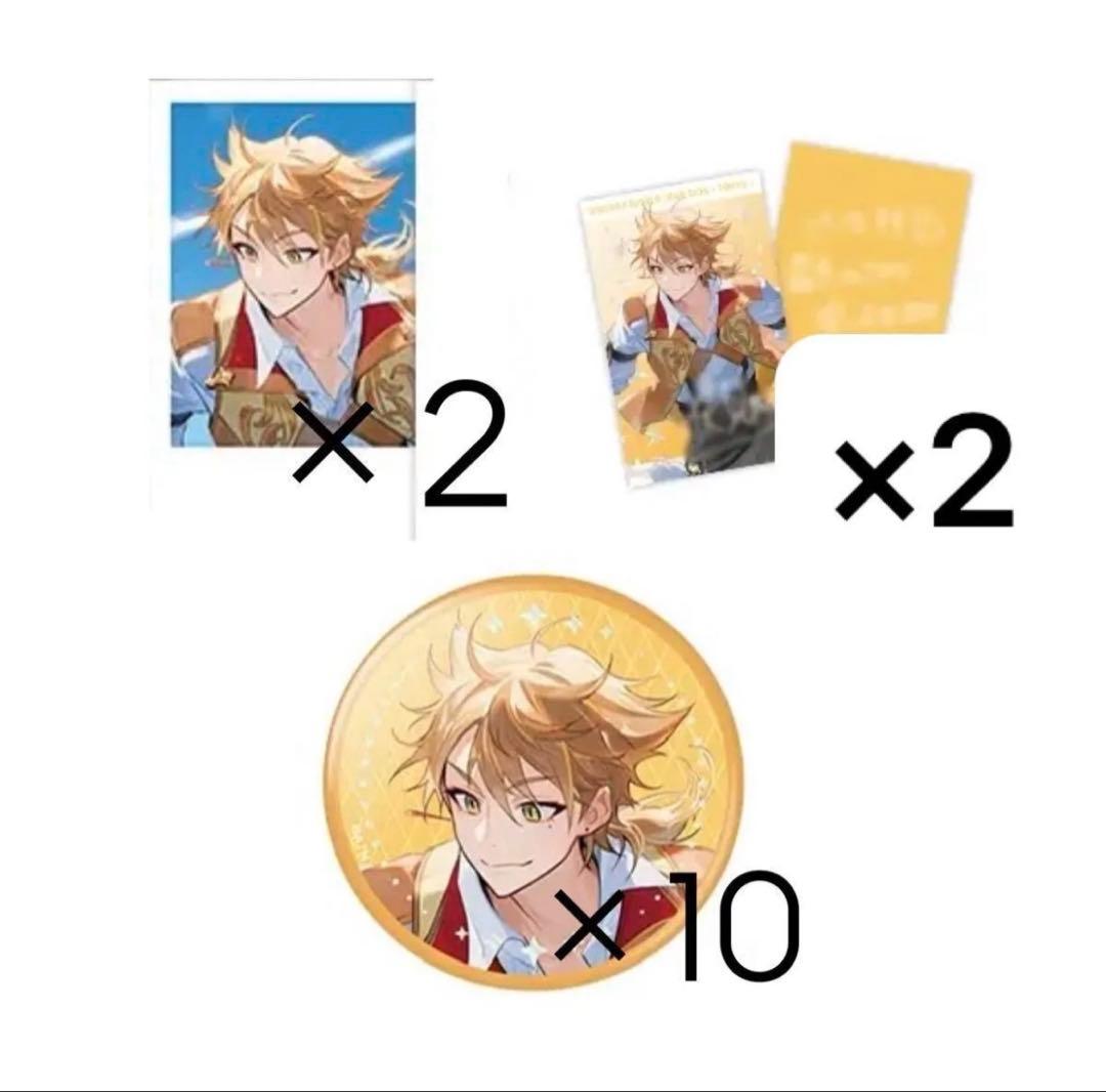 にじさんじ 伏見ガク 缶バッジ ランダムチェキ風カード 東京公演 SitR