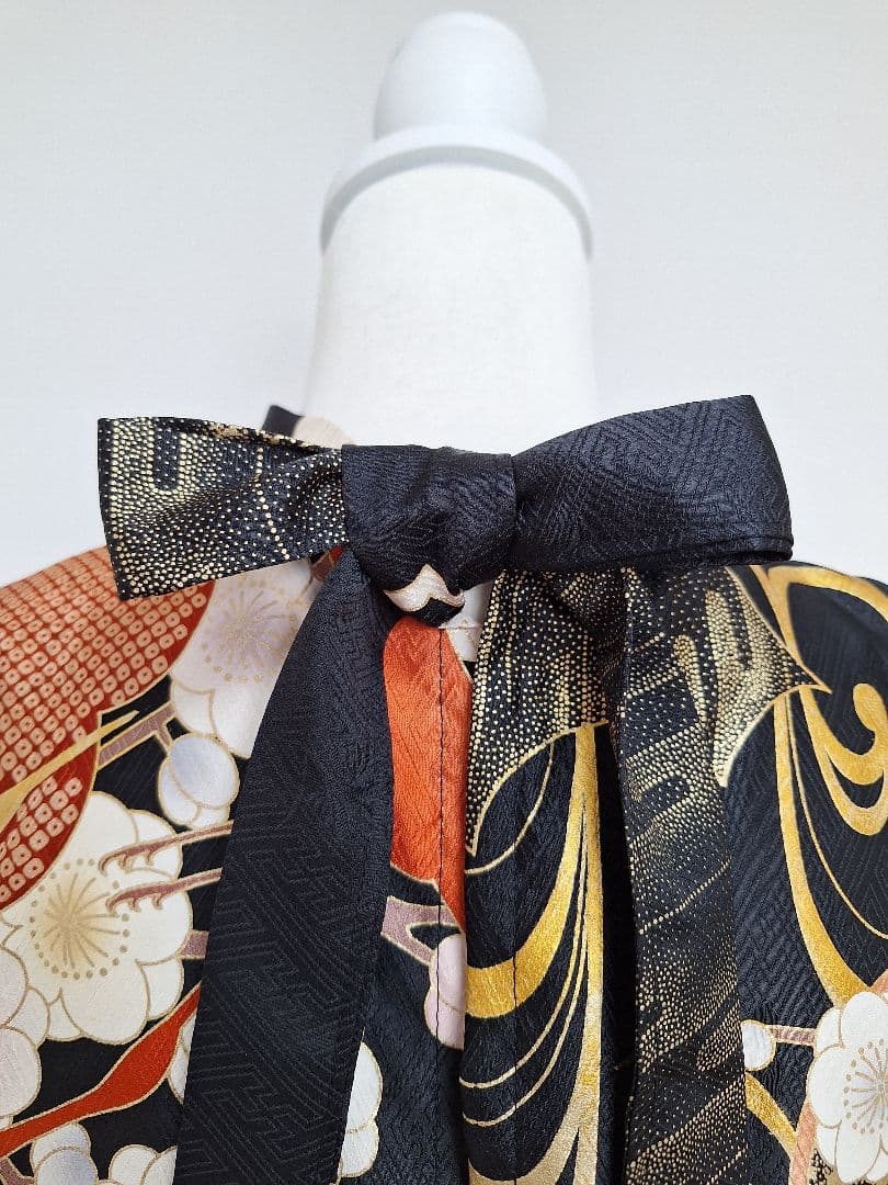着物リメイクワンピース3642