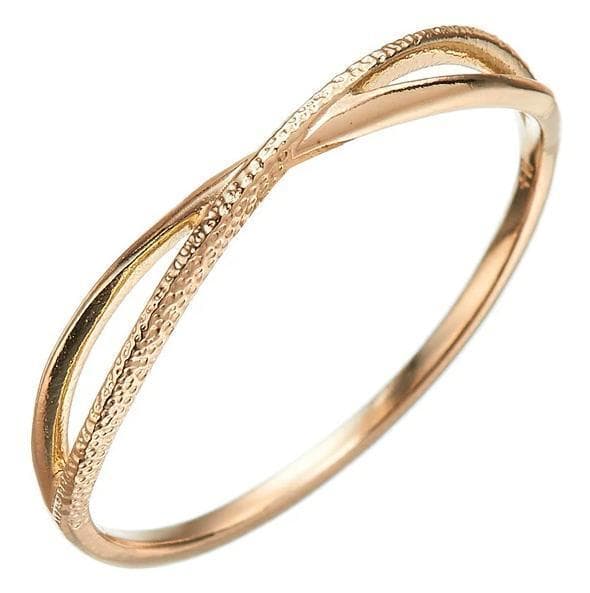 ノジェス K10YG クロス ピンキーリング - メルカリ