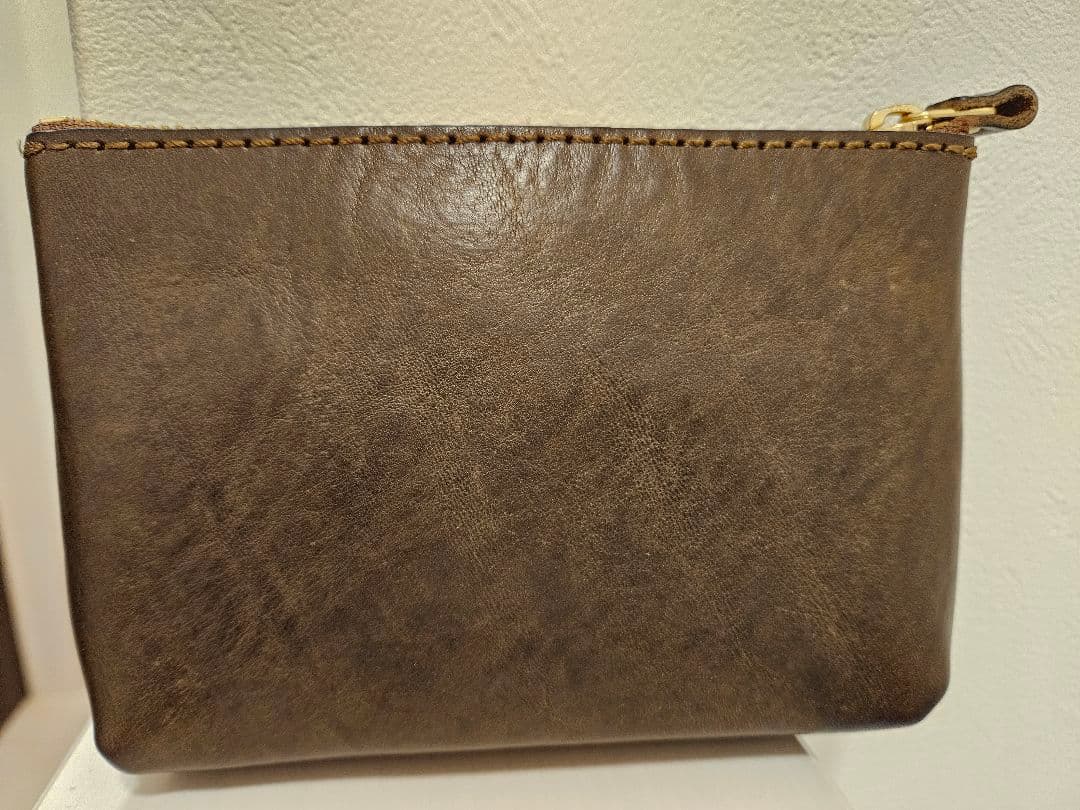 analogico/四角ポーチ/s/限定色ローストグリーン - メルカリ