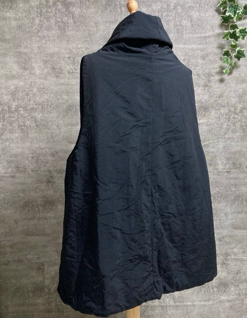 萌　MOYURU モユル　センソユニコ 中綿ロングベスト　ジレ