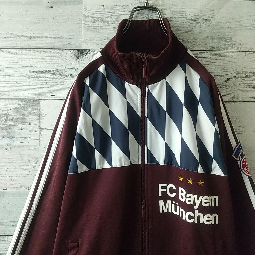 堂本剛着用モデル☆アディダス バイエルンミュンヘン 刺繍 トラック