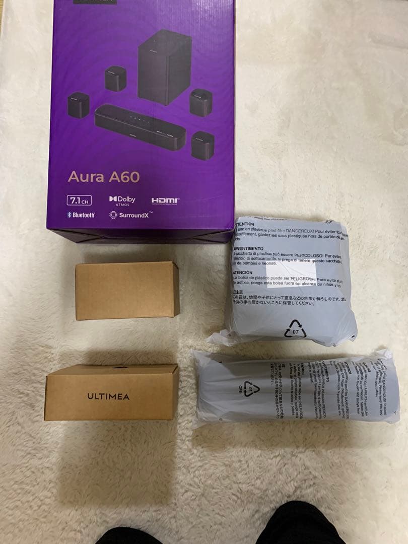 ✨美品✨ULTIMEA Aura A60 7.1ch スピーカーセット　映画鑑賞