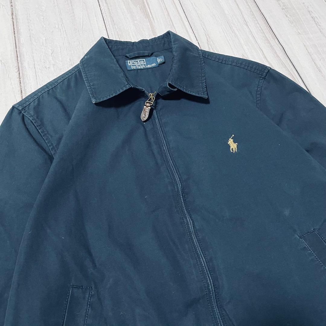90s POLO by Ralph Laurenスイングトップ短丈 ネイビM相当 - メルカリ