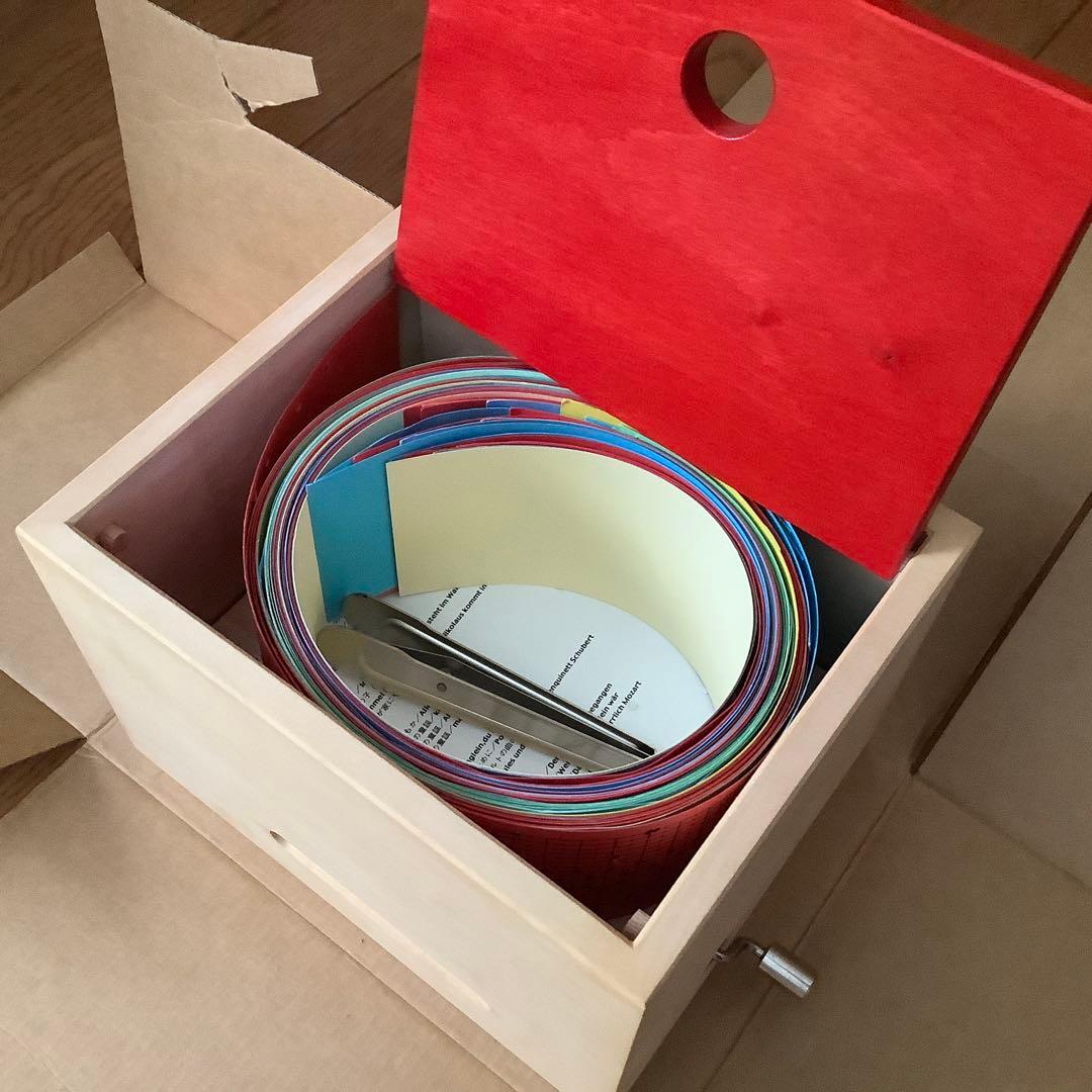 シャーフ社 オルガニート 手回しオルゴール SCHAAF社 - メルカリ