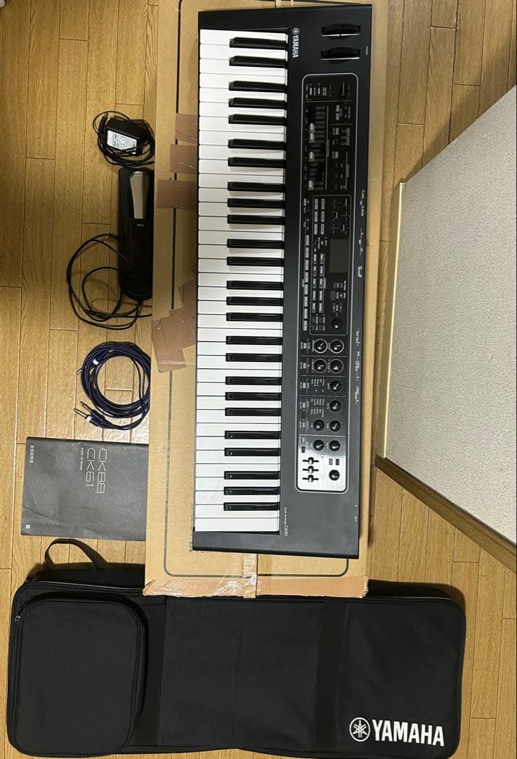 YAMAHA CK61 純正ケース等付属