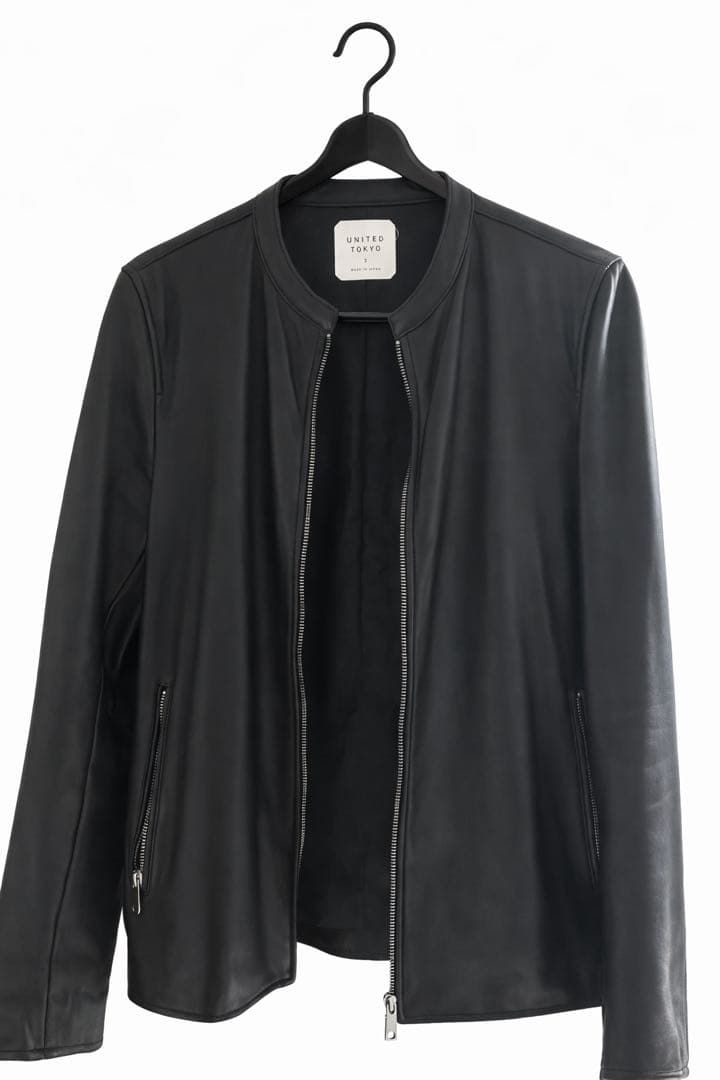 美品 UNITED TOKYO ラム レザージャケット 3 Lサイズ 中古・古着通販】UNITED TOKYO (ユナイテッドトーキョー) ラムレザー