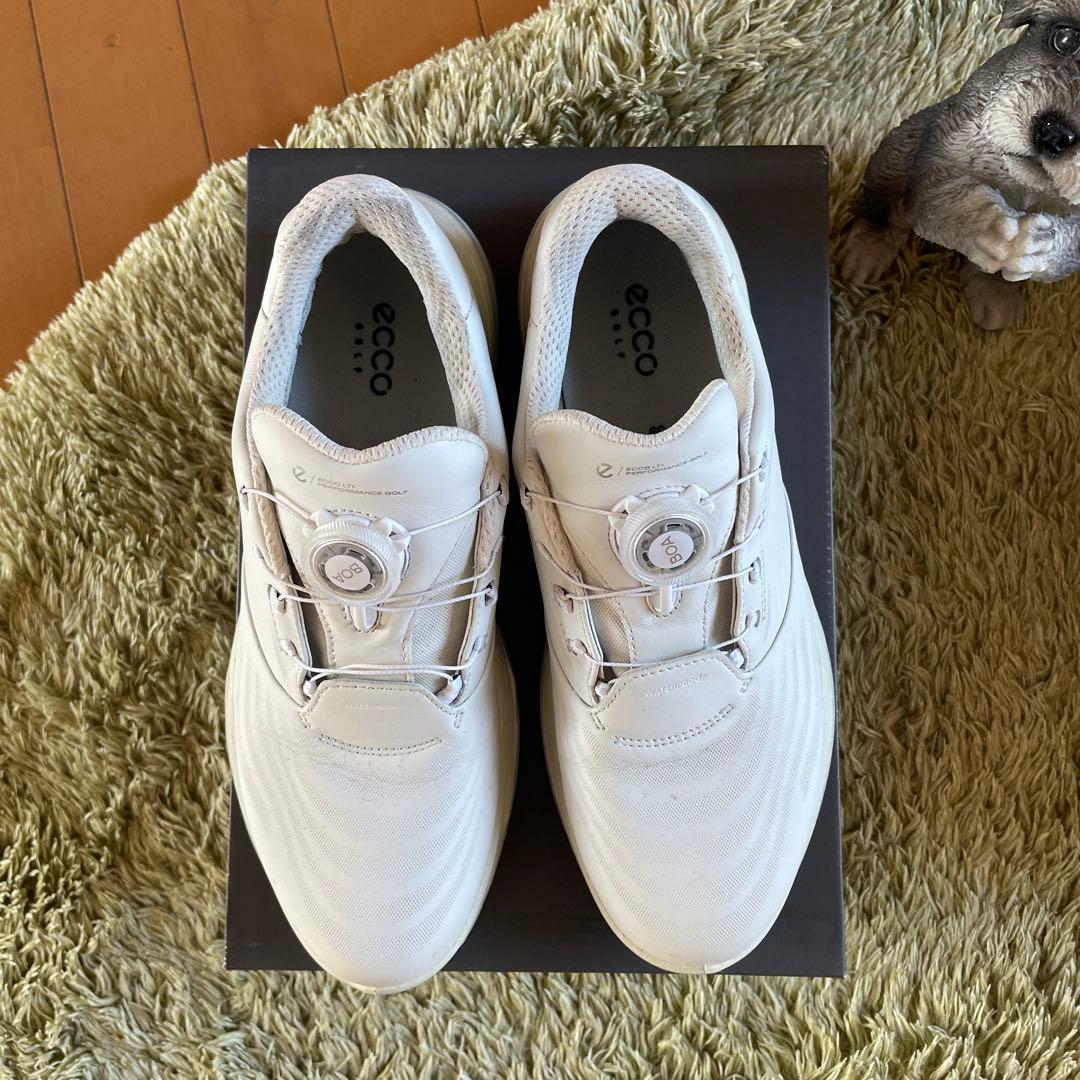 h*2様 ecco ゴルフシューズ 女性用 ホワイト h*2様 ecco ゴルフシューズ 女性用 ホワイト エコーゴルフシューズ