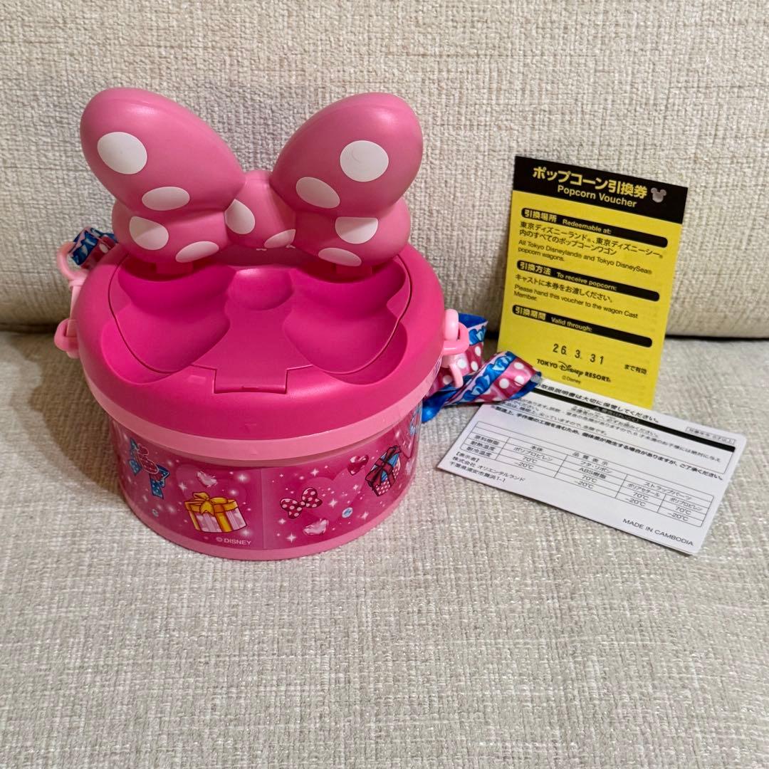 s*-様 ディズニー ミニーマウス ポップコーンバケット ミニファン
