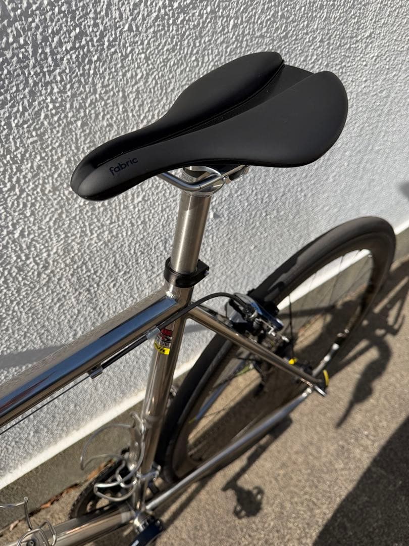 Panasonic チタンロードバイク デュラエース　MAVIC SLR40