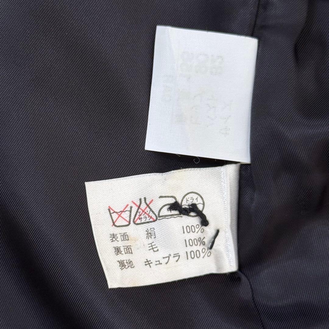 希少✨レオナール✨シルク100%花柄テーラードジャケット（M）ブラック　肩パット