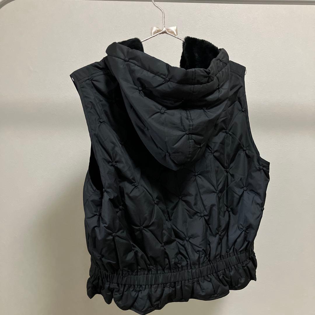 fennelドットキルティングジップベスト - メルカリ