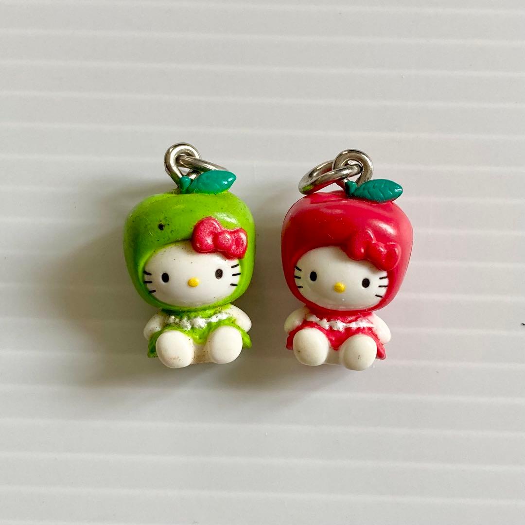 ご当地限定 ハローキティ 信州限定 りんごキティ 赤りんご 青りんご