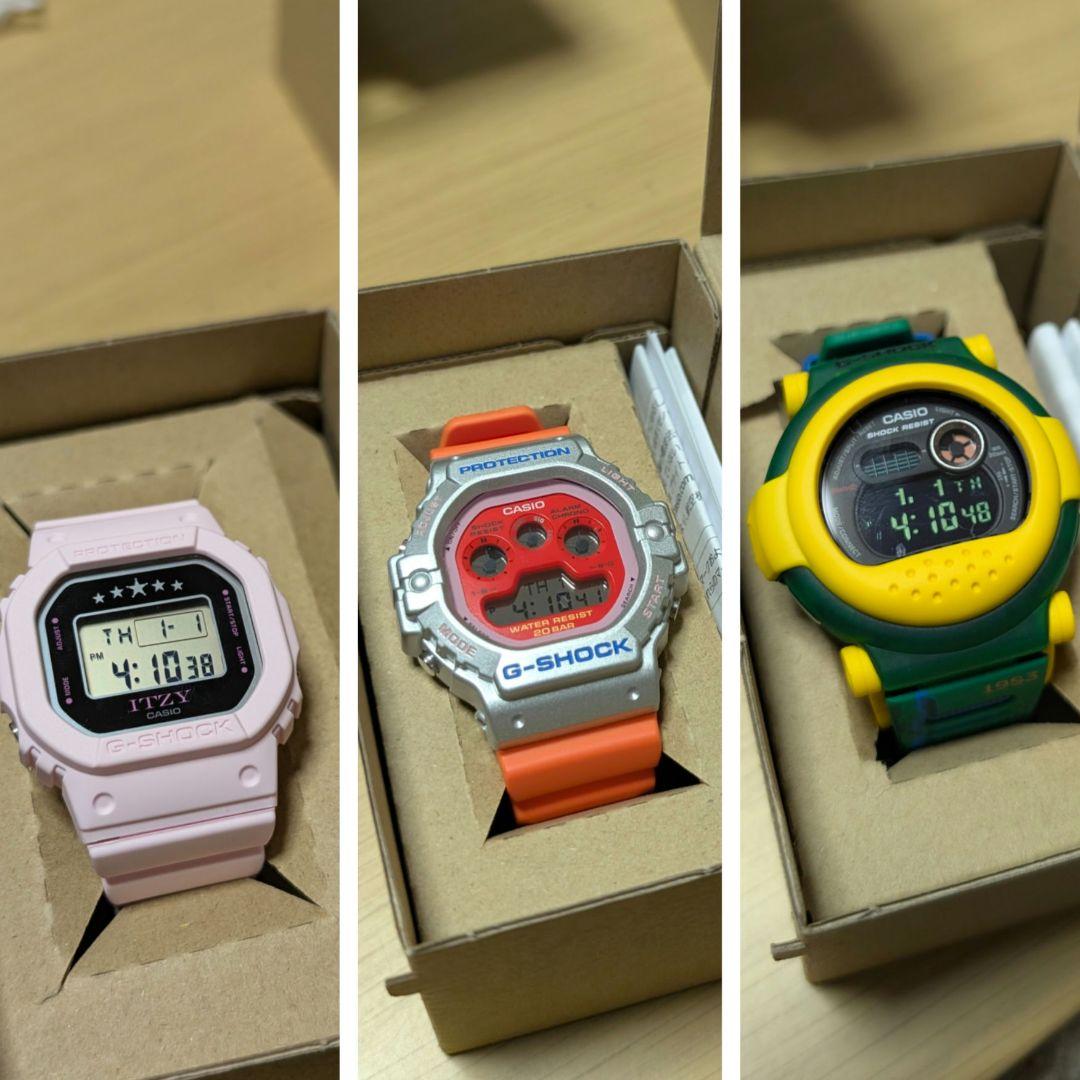 2026 G-SHOCK デジタル腕時計3点セット 福袋 G-SHOCK 福袋 2026 メンズ スポーツ メンズファッション ブランド ジー