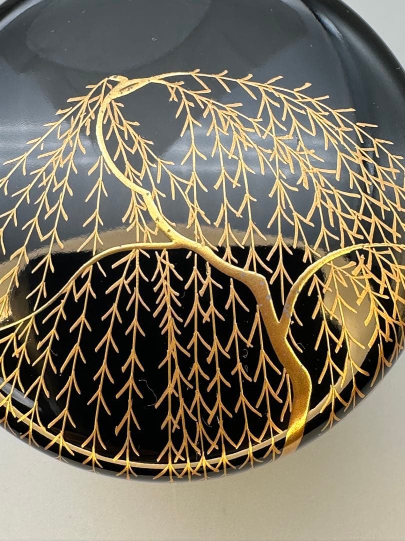 茶道具 棗 中村宗悦 柳竹に鶯 - メルカリ