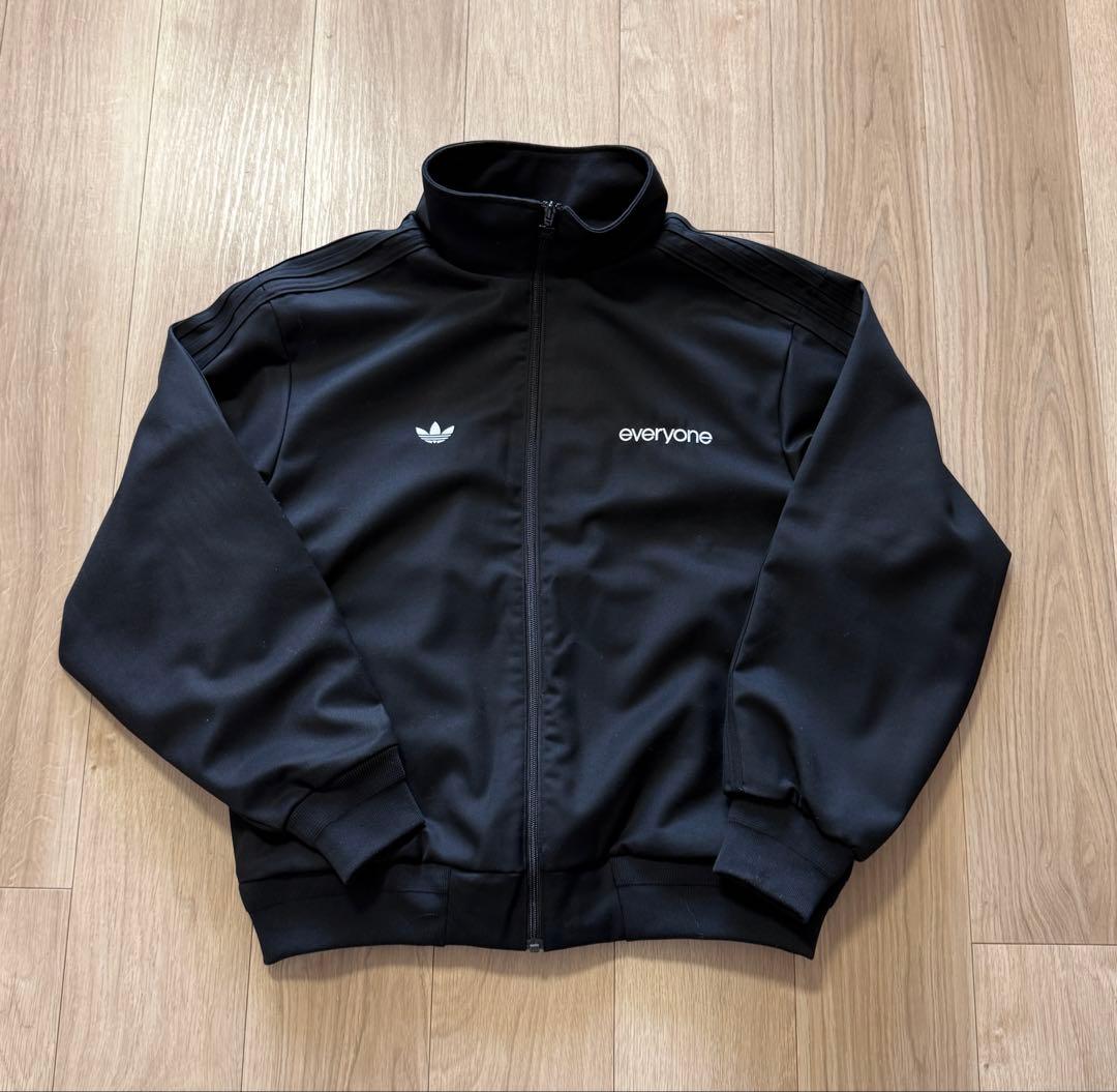 adidas everyone TRACK TOP (BLACK) L - メルカリ
