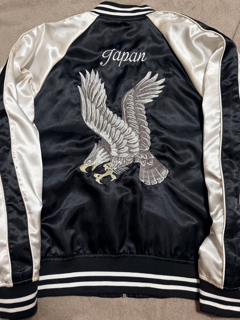 BAYCANT ワシ 日本限定 スカジャン サテン vintage unisex - メルカリ