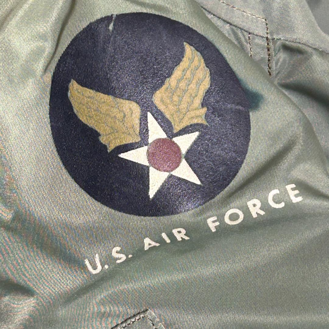 希少 初期M品番 バズリクソンズ B-15D MOD ワッペンフライトジャケット