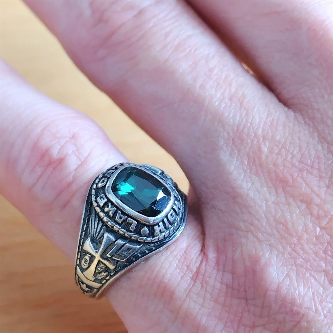 シルバー製 Jostens カレッジリング 1978年 11.5号 STER刻印 - メルカリ