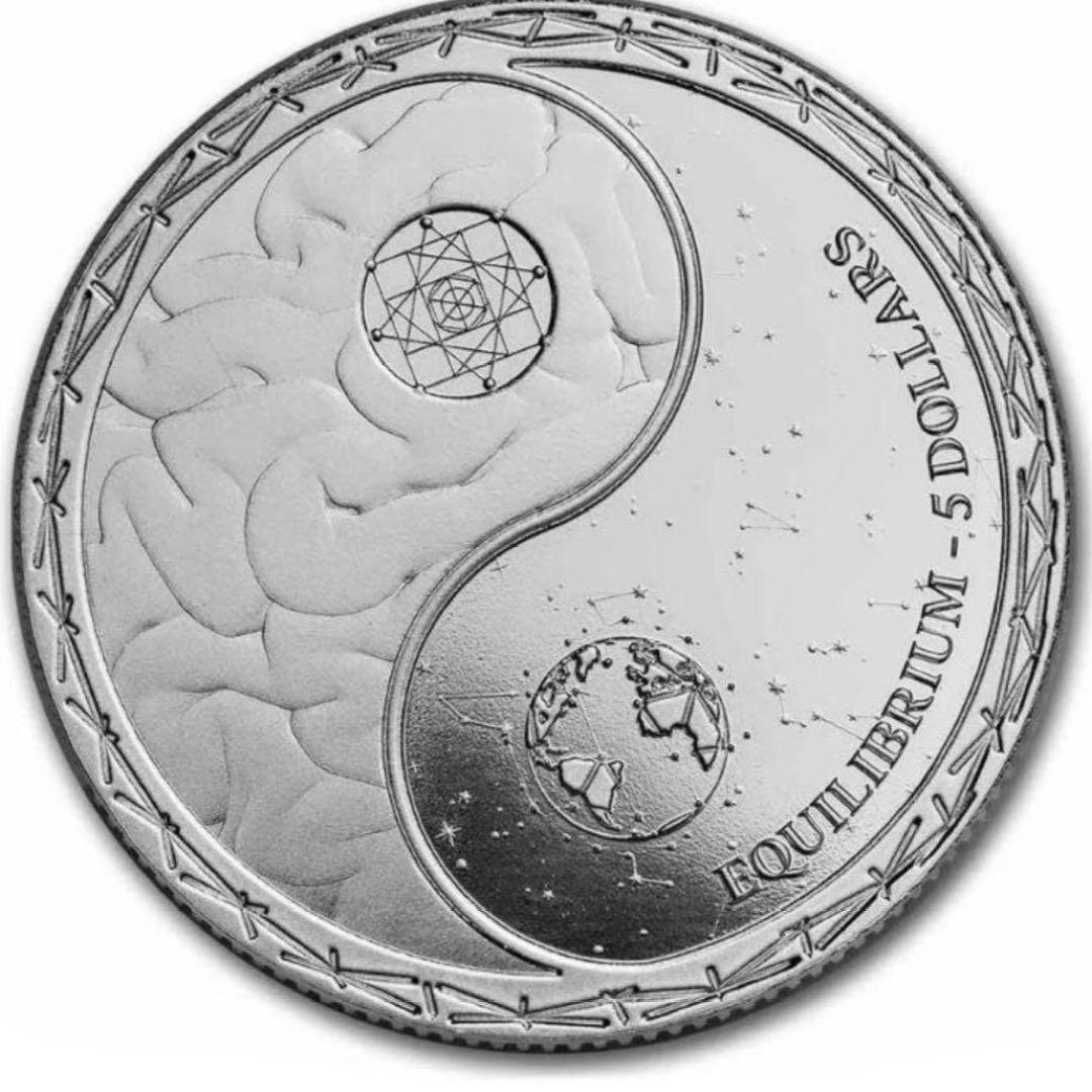 【希少】トケラウ銀貨　希少　1オンス銀貨　2022年　今日だけ500円値下げ中